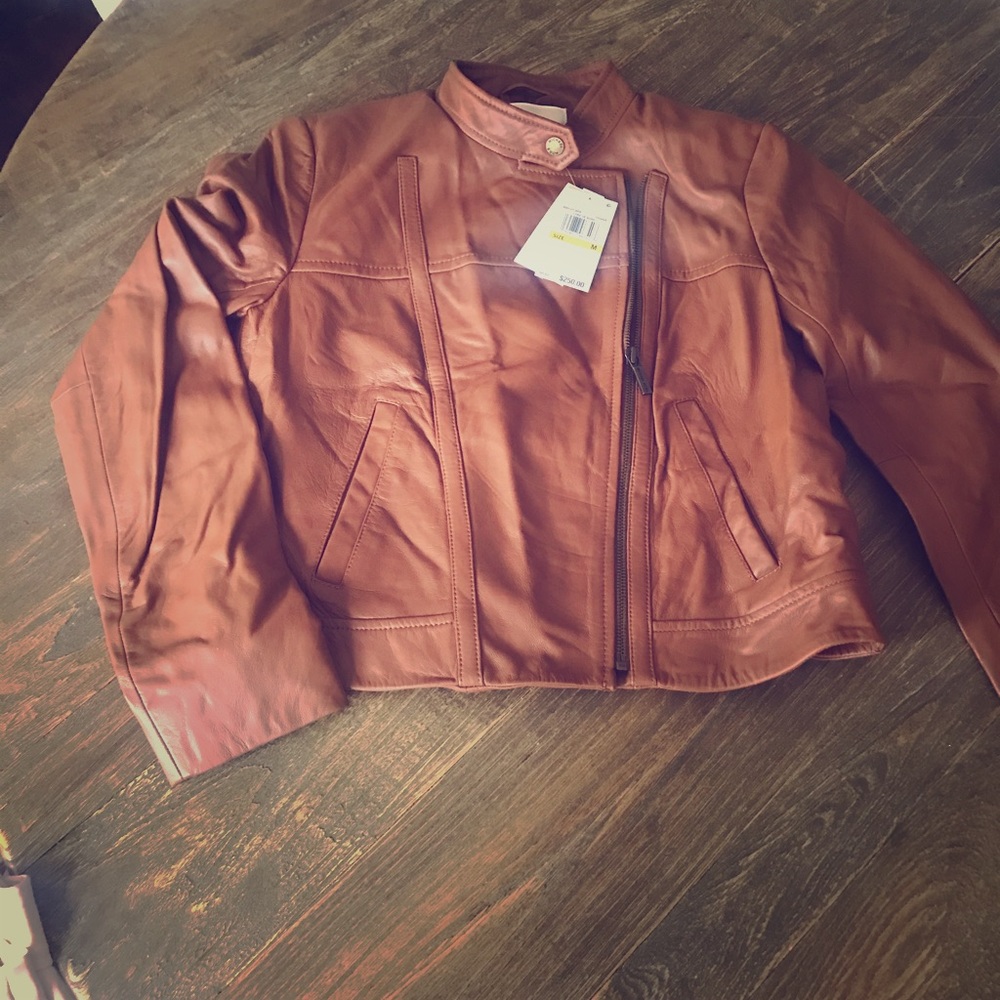 Michael Kors leather jacket